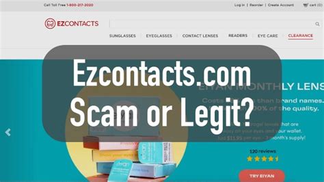 is ezcontacts a scam.